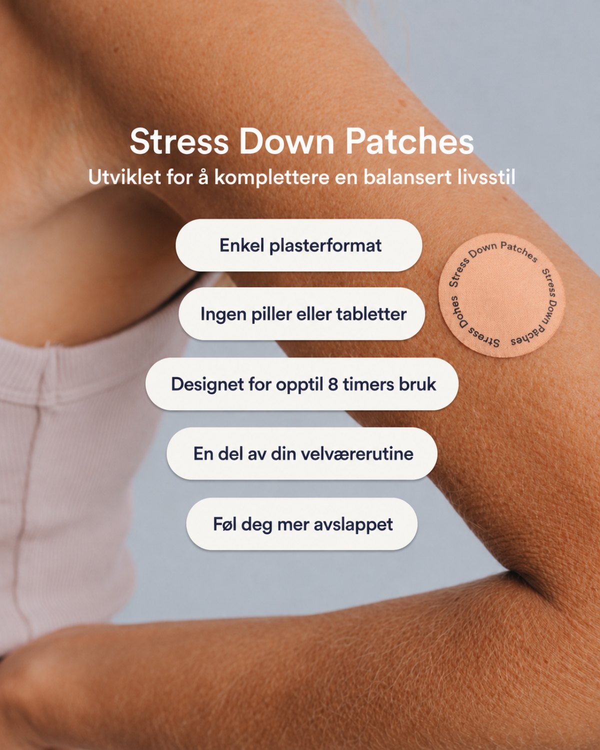 Beautyform® Stress Down Patches
