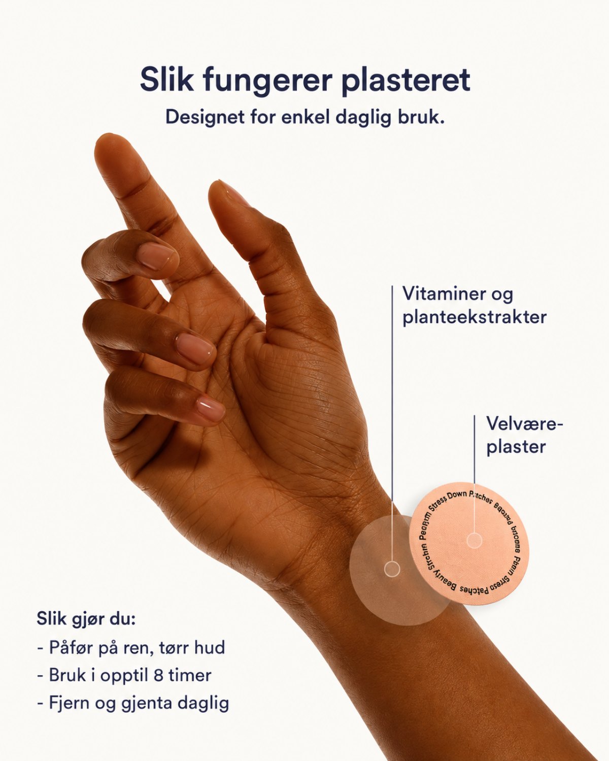 Beautyform® Stress Down Patches